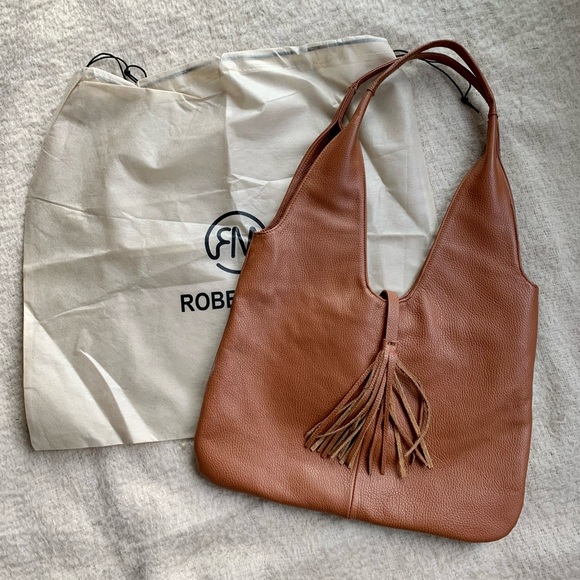 Roberta M Handbags - New Roberta M Leather Hobo Bag in Cognac